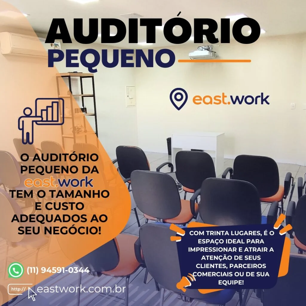 auditório pequeno east.work